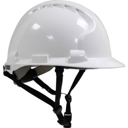 PIP MK8 Evolution Type II Linesman Hard Hat HDPE Shell, EPS Impact Liner, Polyester Suspension, White 280-AHS240-10